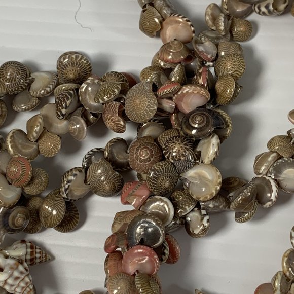 Mixed Lot of 8 Shell Necklaces Hawaiian Beach Wedding Boho Wearable Seashells - Picture 11 of 16